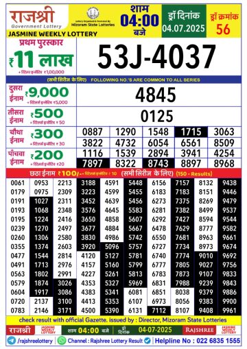 लाटरी सम्बाद टुडे