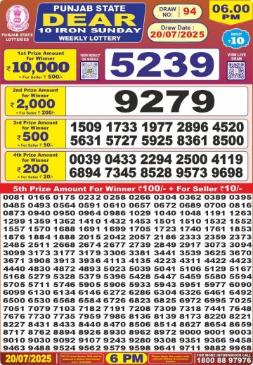 लाटरी सम्बाद टुडे