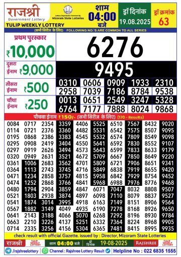 लाटरी सम्बाद टुडे